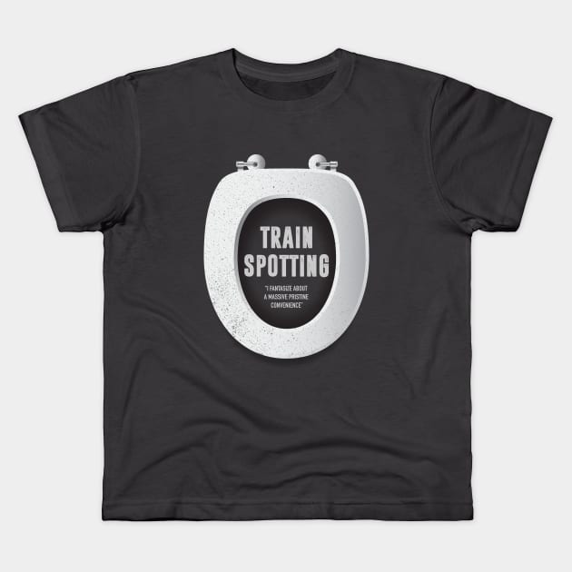 Trainspotting - Alternative Movie Poster Kids T-Shirt by MoviePosterBoy